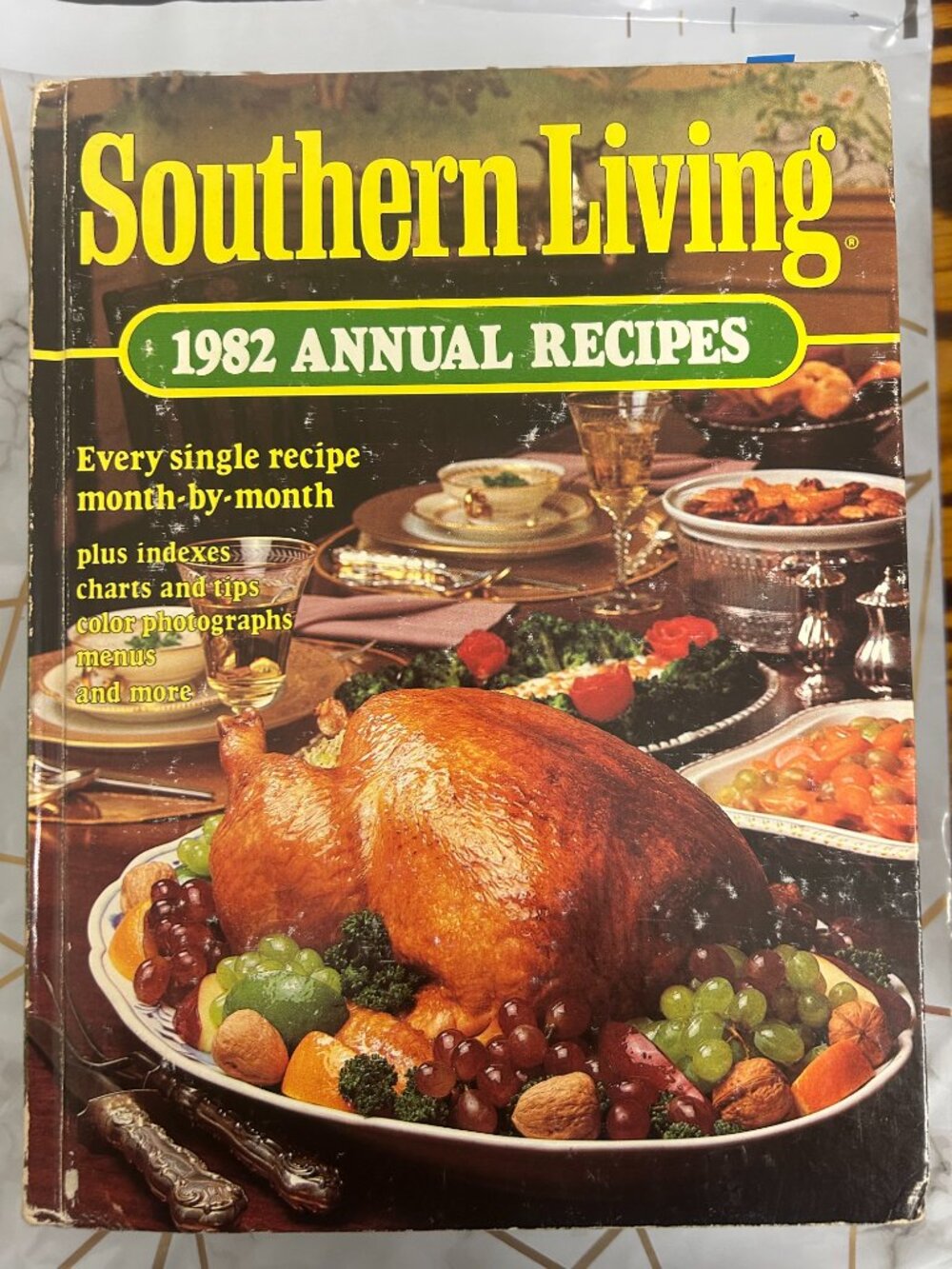 Southern Living 1982 Annual Recipe Cookbook